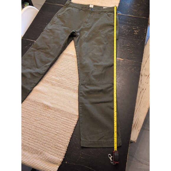 Vintage Y2K GAP Carpenter Pants Men's 32x30 Army Green Skate Surf Utility - Picture 7 of 13